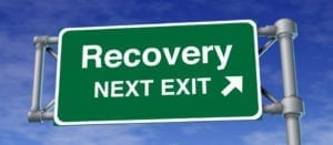 Recovery Exit sign 