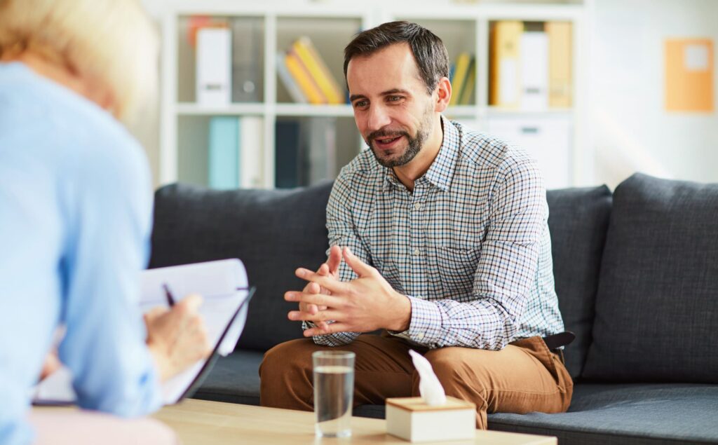 A session of dialectical behavior therapy in Mississippi.