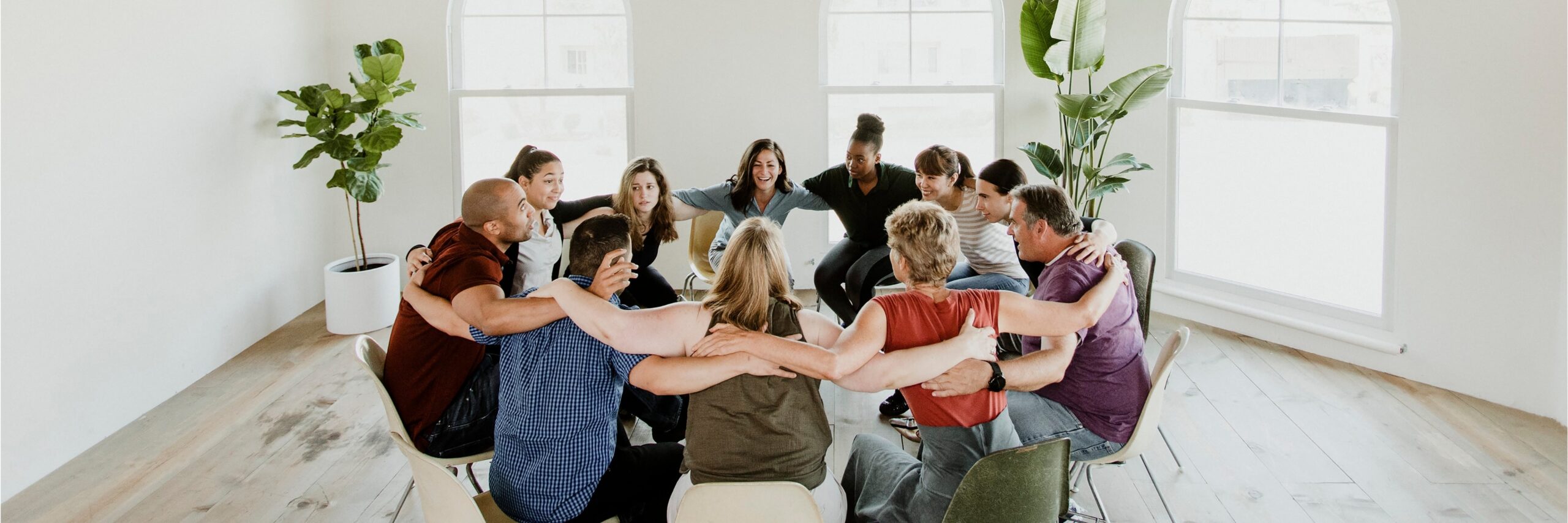 A group treatment session mental health as part of the 5 stages of mental health recovery 