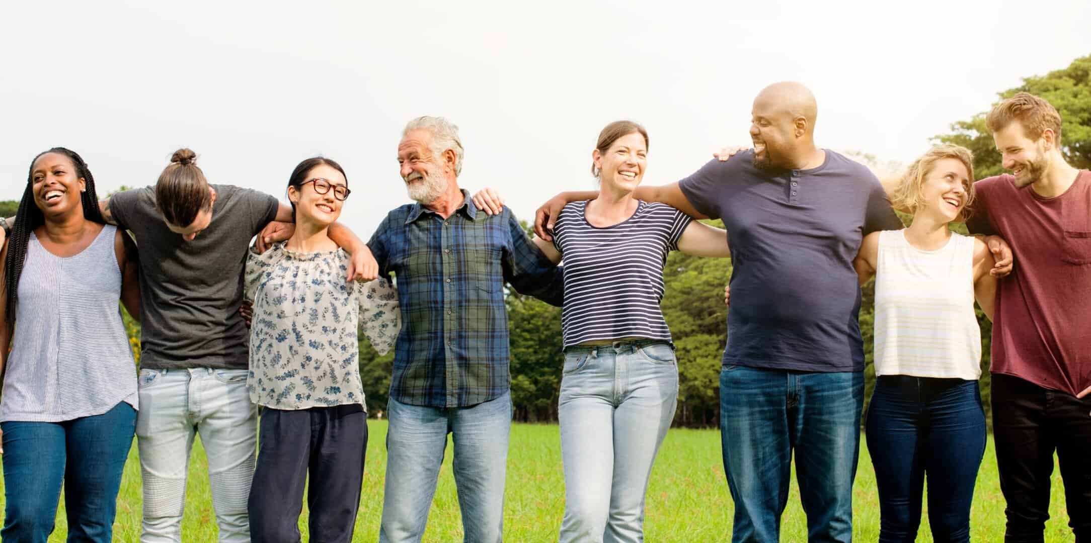 A group of people who have recovered through addiction treatment near you in Mississippi.