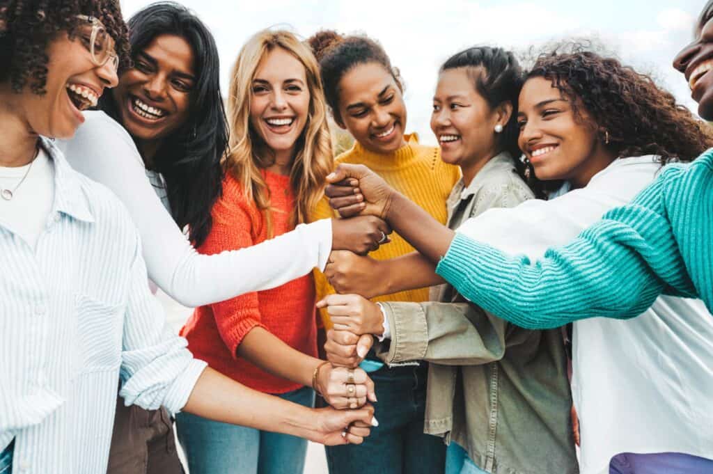 Women give each other support at our residential treatment program in Mississippi.