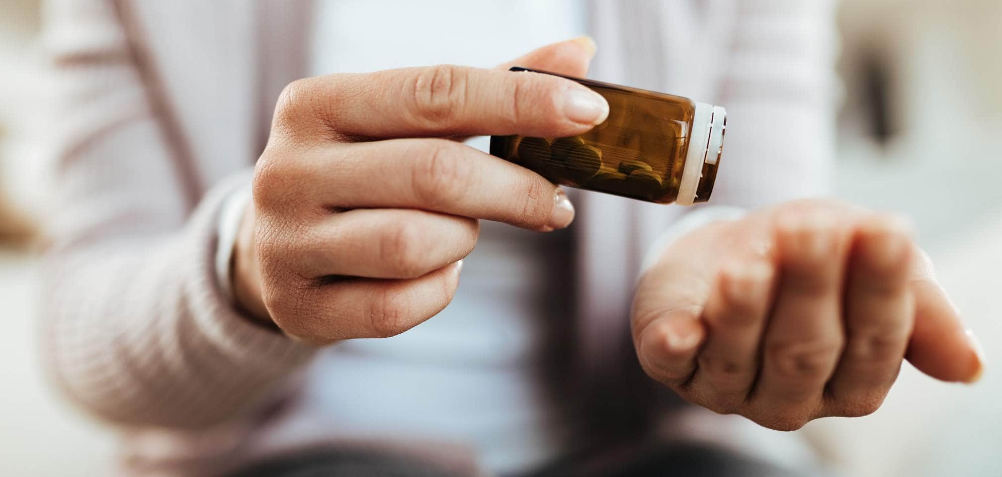 Individual taking Percocet and struggling with misuse.