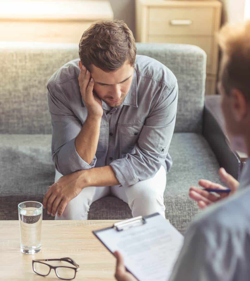 A woman seeks answers to her addiction questions.