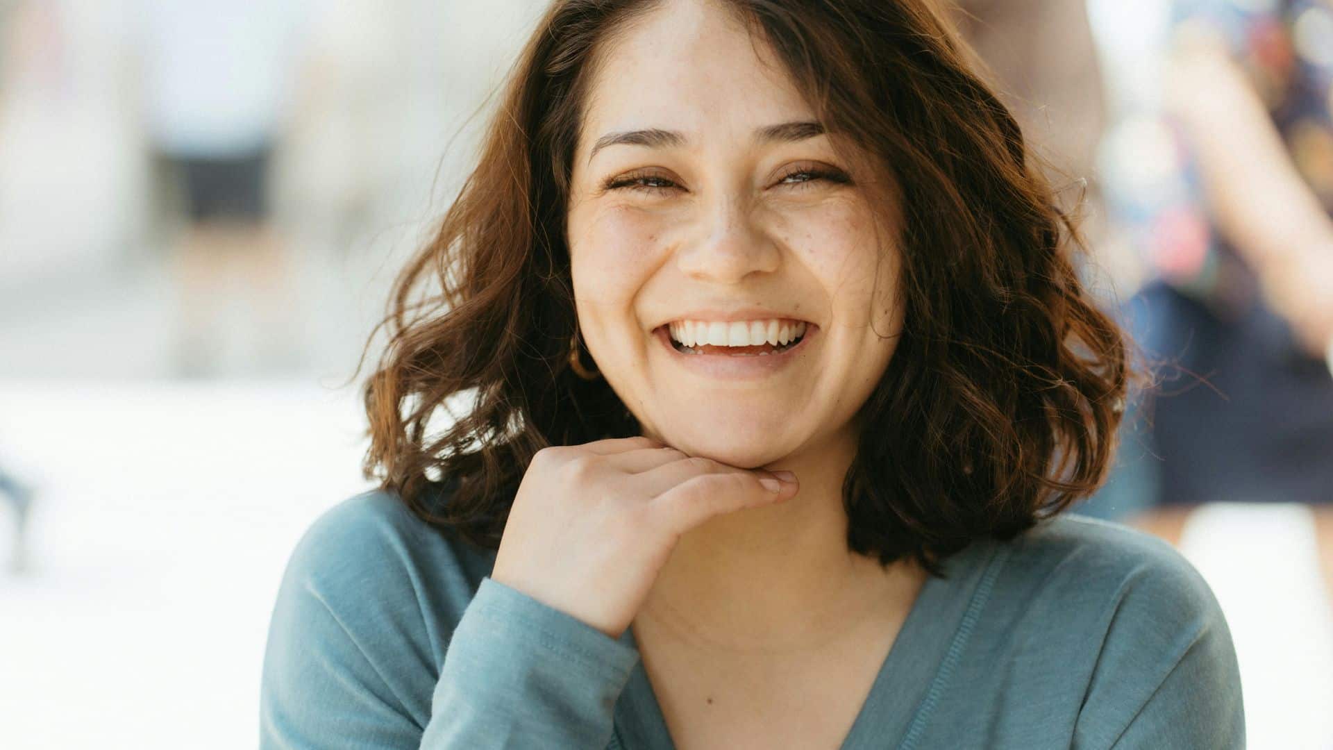 A happy woman after undergoing Heroin Rehab Center